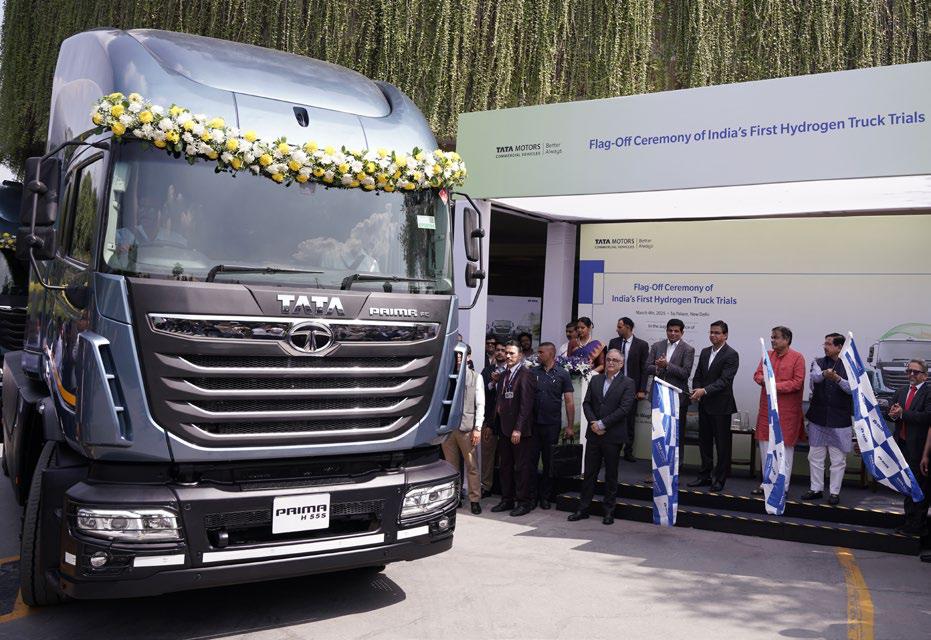 Tata Motors Launches Hydrogen-Powered Truck